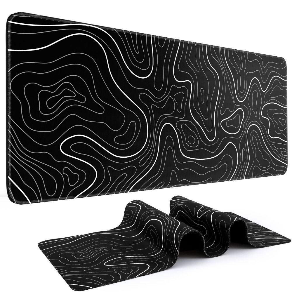 Gaming Keyboard And Mouse - Professional Gaming Topographic Shape Gaming Mouse