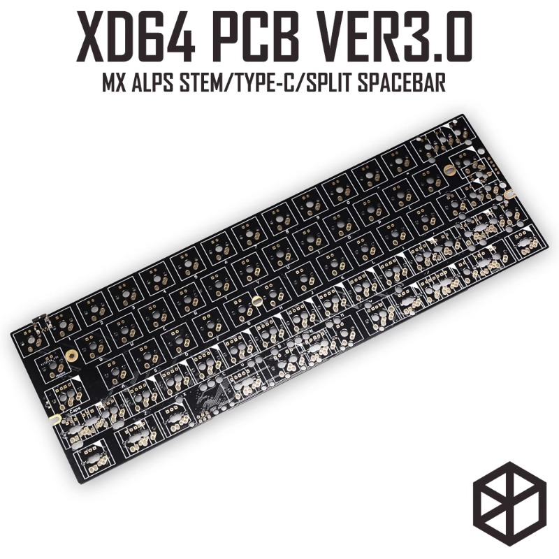 Hot Swap Pcb - XD64 XD60 3.0 Mechanical Keyboard Customization