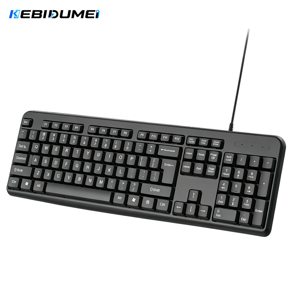 Keyboard Gaming Mac - KEBIDUMEI USB Wired Keyboard 104Keys Standard