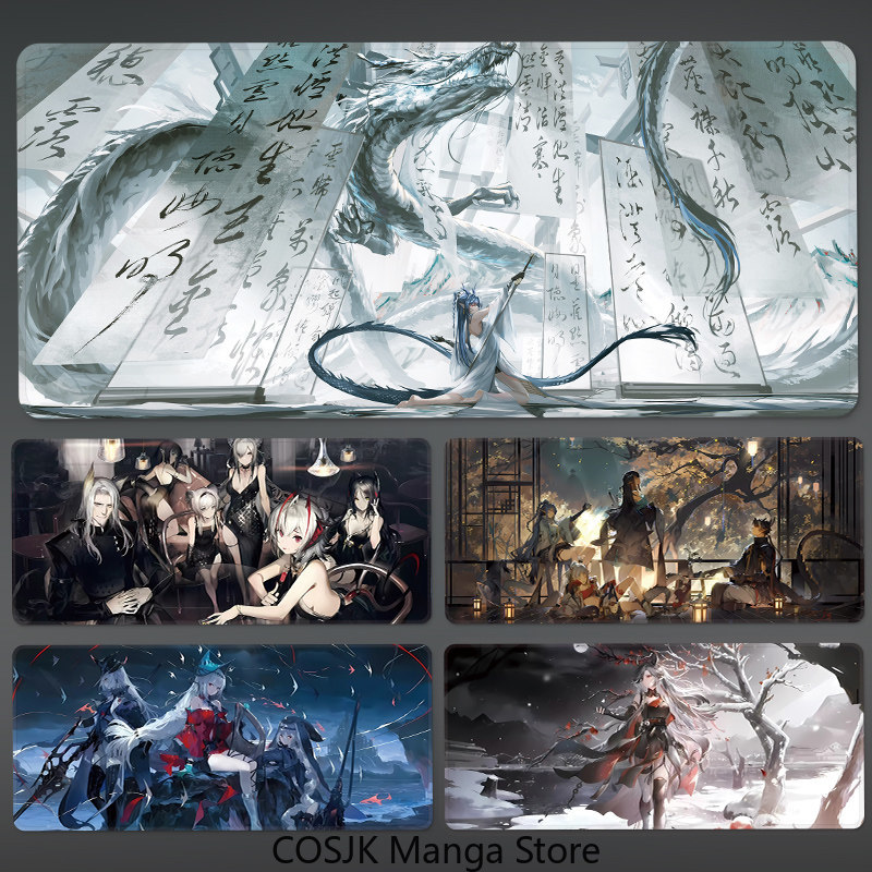 Gaming Keyboard And Mouse - Anime Arknights: Endfield Oversized Gaming Mouse