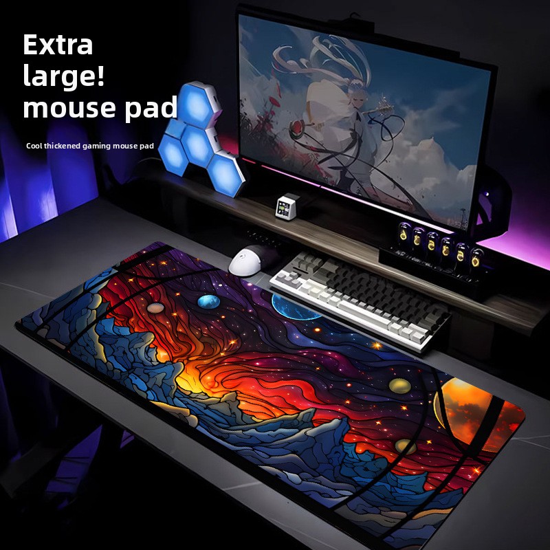Gaming Keyboard And Mouse - Large Extended Gaming Mouse Pad Anime