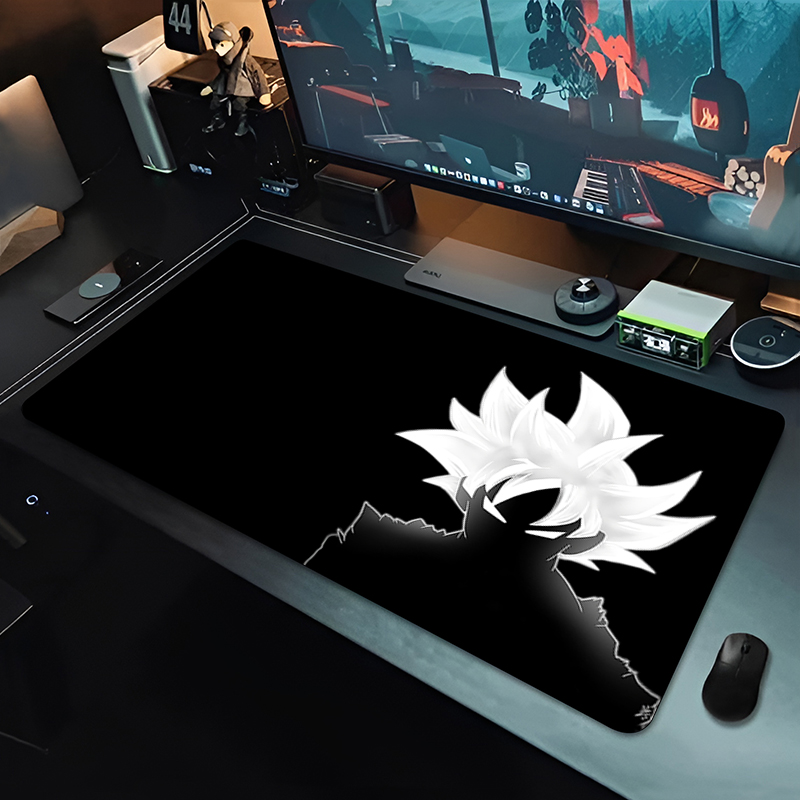 Gaming Keyboard Brands - DBZ Black Anime Mouse Pad Dragon