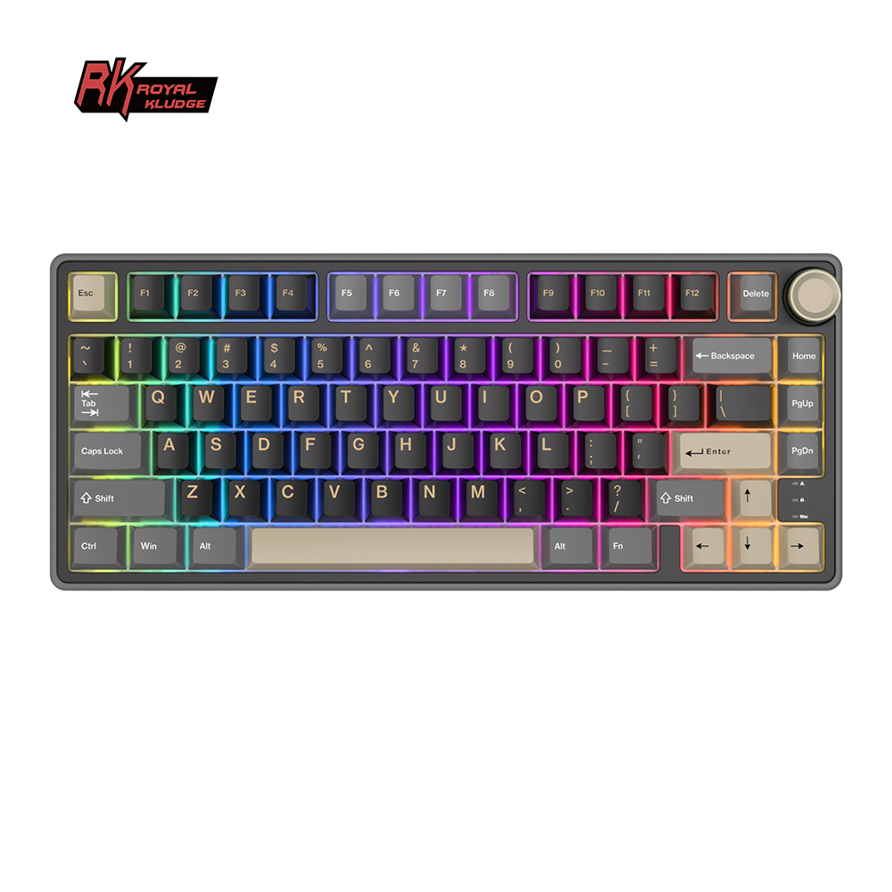 Gaming Keyboard Thocky - Royal Kludge RK R75 Wired Gaming