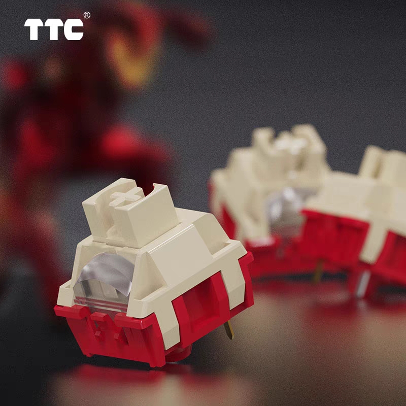 Gaming Keyboard No Noise - TTC Iron Switch Speed Linear Switches