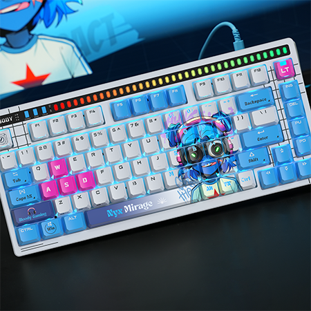 Gaming Keyboard No Noise - A4Tech Bloody Savage Impact AT75 Wired