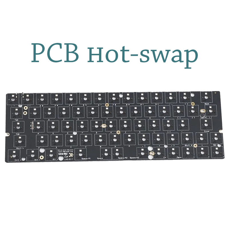 Hot Swap Pcb - GK61X/XS GK64X/XS PCB Hot Swap RGB