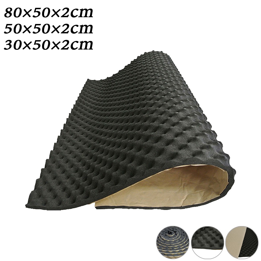 Foam Dampener Sheet - 1pcs Vehicle Sound Deadener Mat 2cm