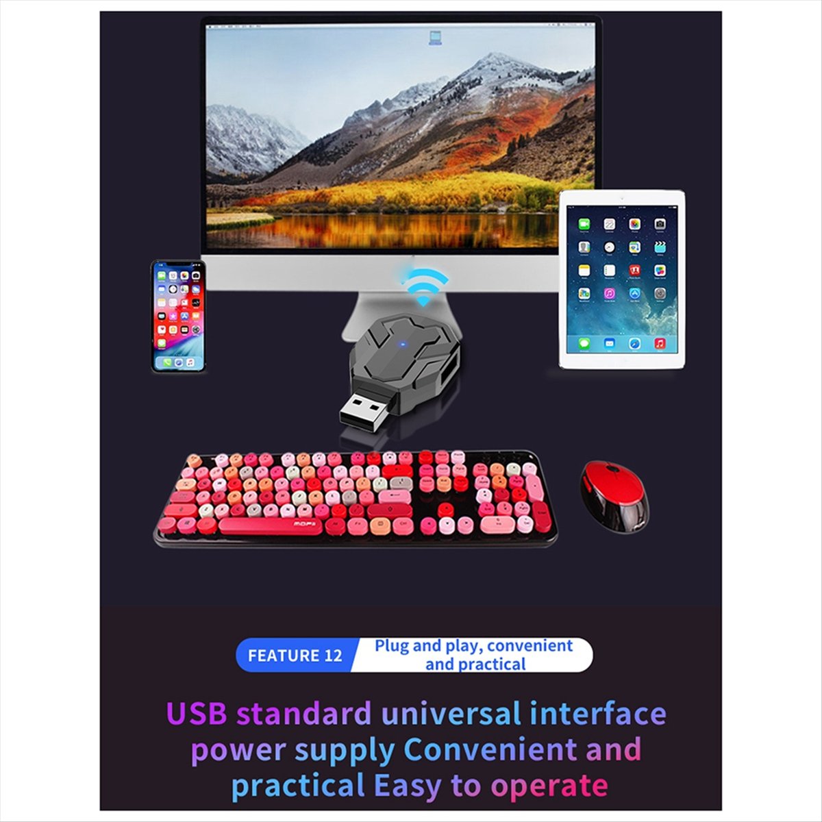 Gaming Keyboard Mini - (A15I) M1-Mini Keyboard & Mouse Converter