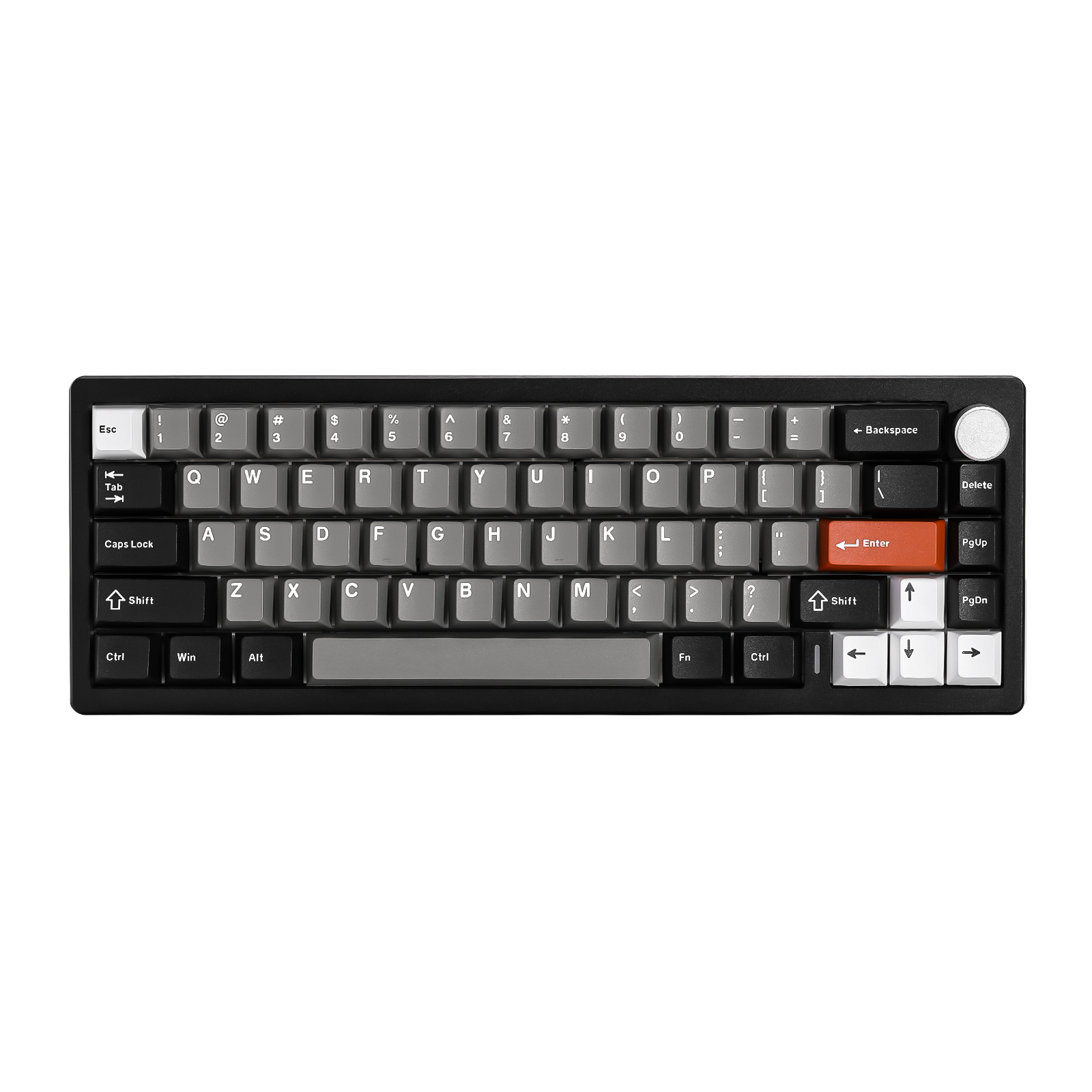 Keyboard Gaming Mac - YUNZII AL68 Black QMK/VIA Mechanical Keyboard,