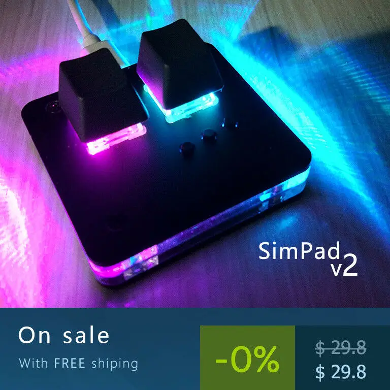 Gaming Keyboard Tester - SimPad OSU Mini Keyboard Touch Wheel