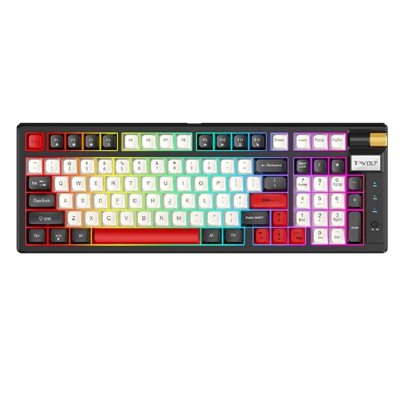 Gaming Keyboard Not Typing - Retro Mechanical Keyboard Tri-Mode 2.4g Bt5.1