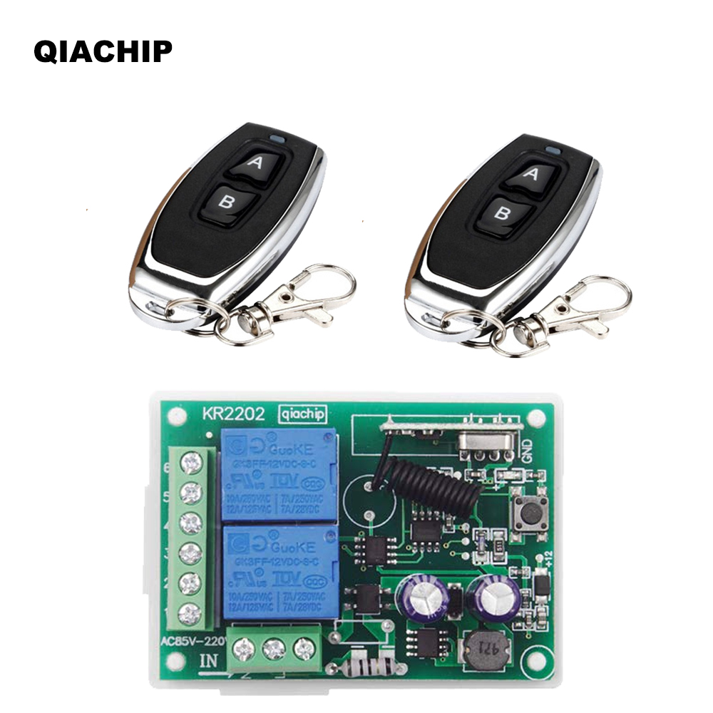 QIACHIP 433 MHz AC 110V 220V 2 - Switch Opener Tool review and price