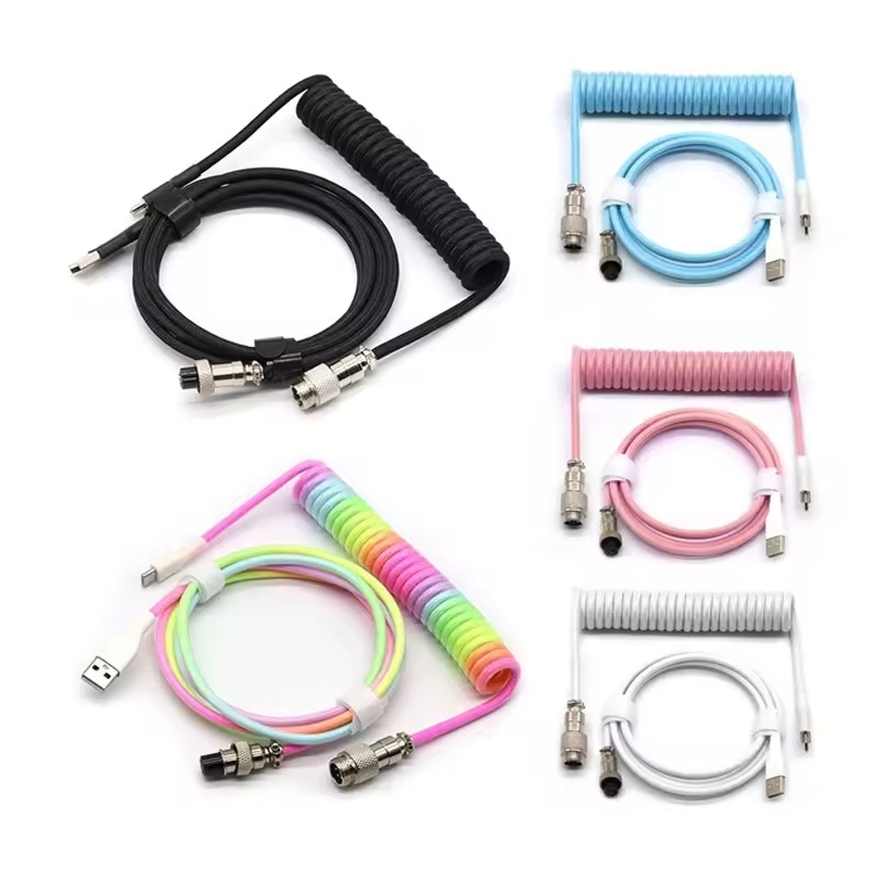 Mechanical Keyboard Coiled Cab - Coiled Usb Cable review and price