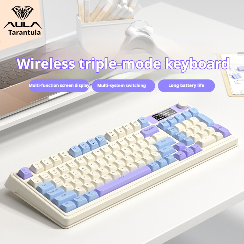 AULA S99 PRO Wireless Gaming M - Gaming Keyboard No Noise review and price
