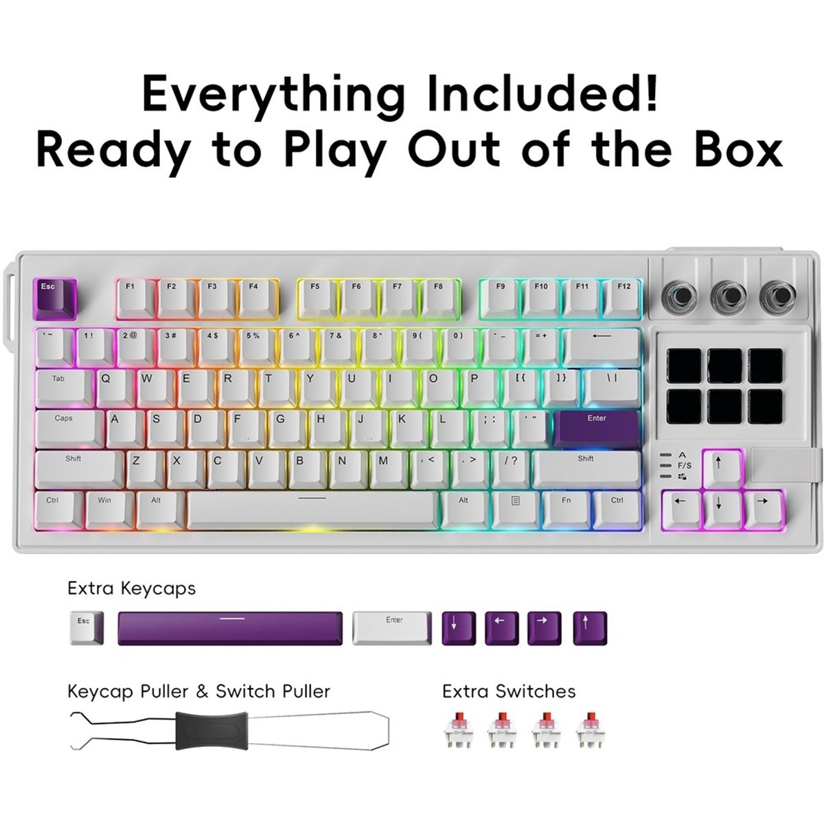 update. K1 PRO Visual Mechanic - Gaming Keyboard Ergonomics review and price