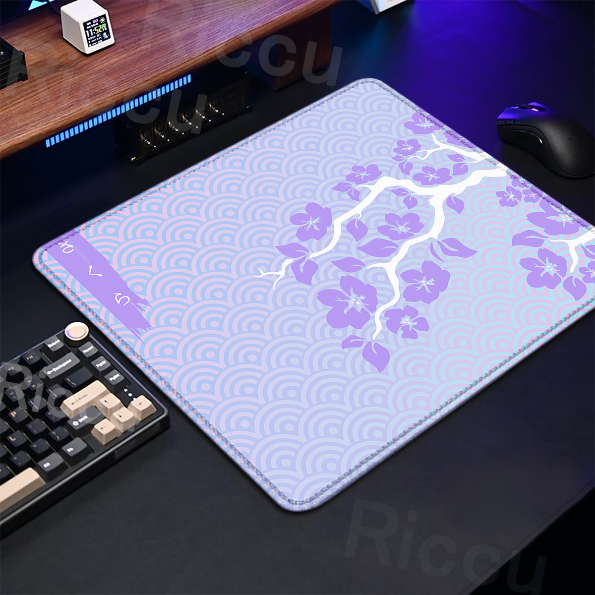 Purple Sakura Table Pad Gaming - Gaming Keyboard Brand review and price