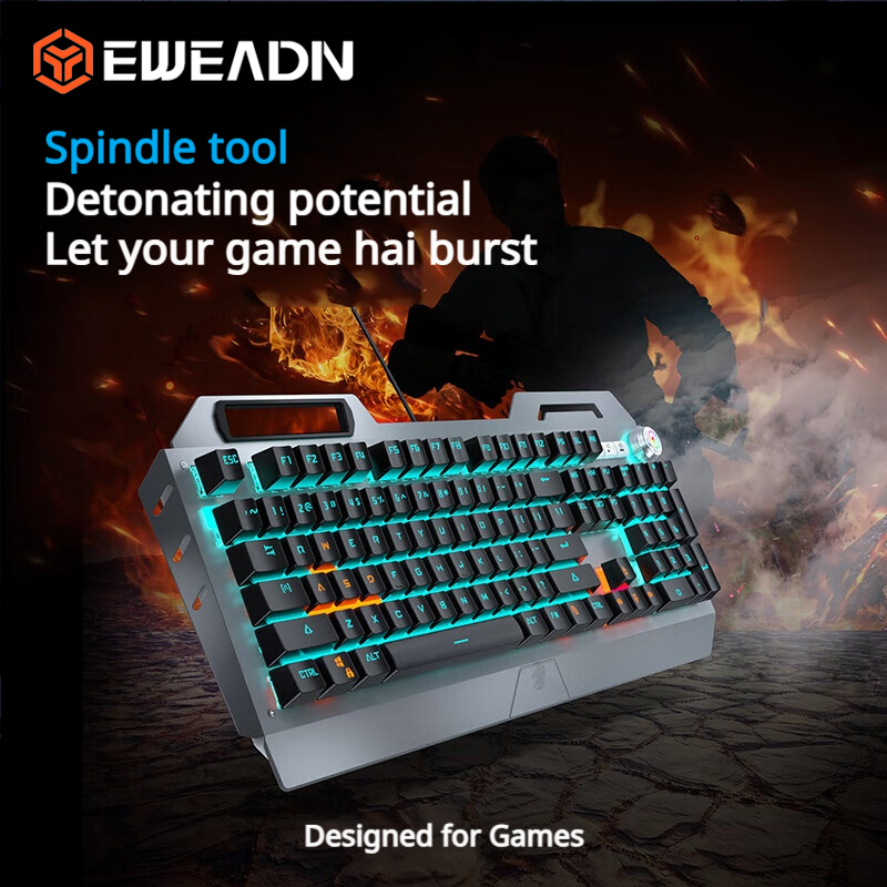 EWEADN TK900 Mechanical Keyboa - Keyboard Gaming Mac review and price