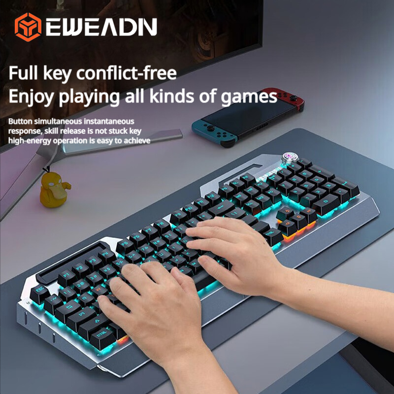 EWEADN TK900 Mechanical Keyboa - Keyboard Gaming Mac review and price