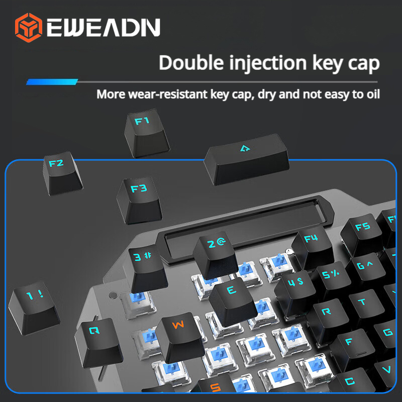 EWEADN TK900 Mechanical Keyboa - Keyboard Gaming Mac review and price