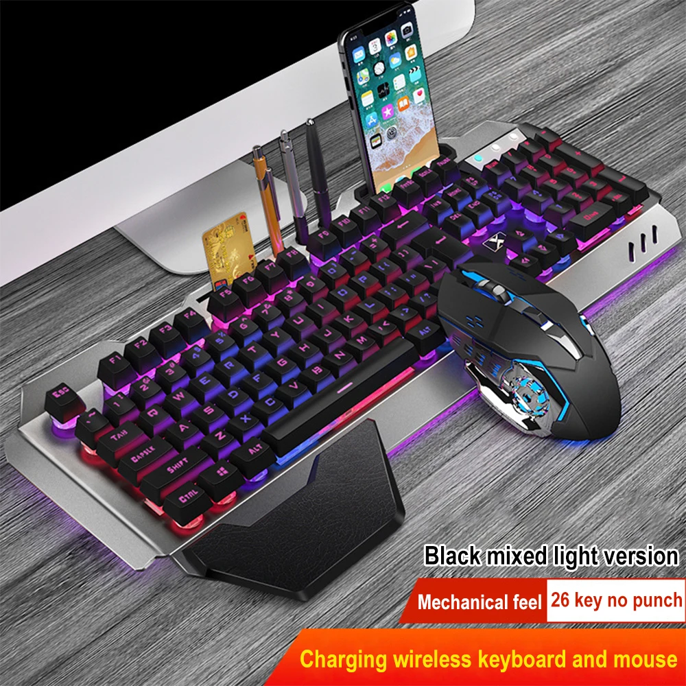 K680 Rechargeable 2.4G wireles - Gaming Keyboard Mini review and price