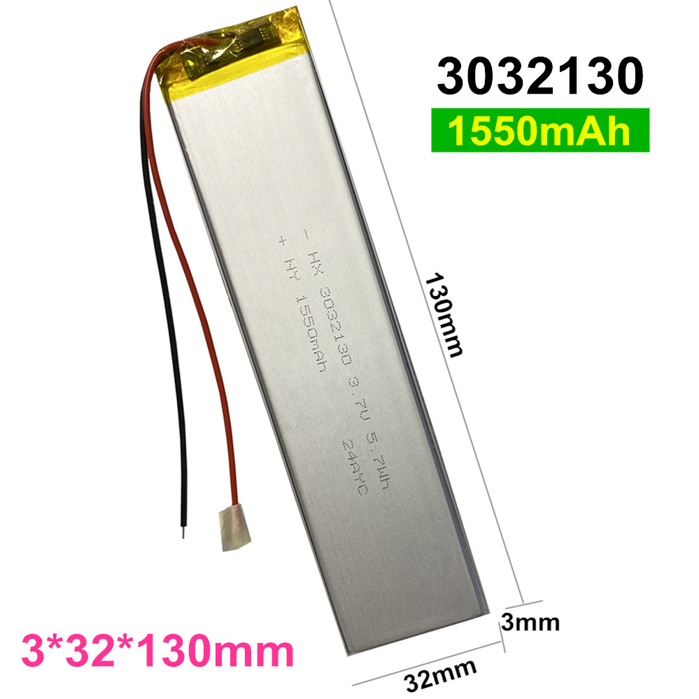 2PCS/Lot 3032130 3.7V 1800mAh  - Gaming Keyboard Tester review and price