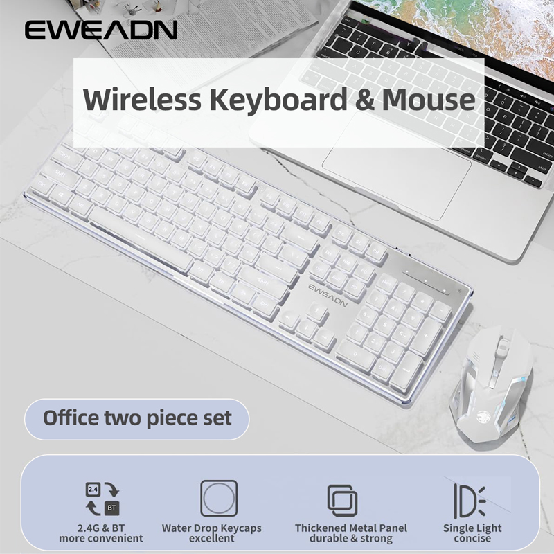 EWEADN V3 wireless Silent Offi - Gaming Keyboard Bundle review and price