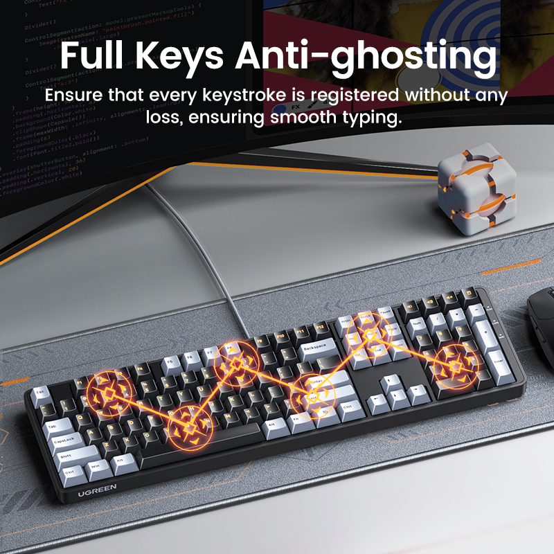 UGREEN Mechanical Keyboard 108 - Keyboard Gaming Mac review and price