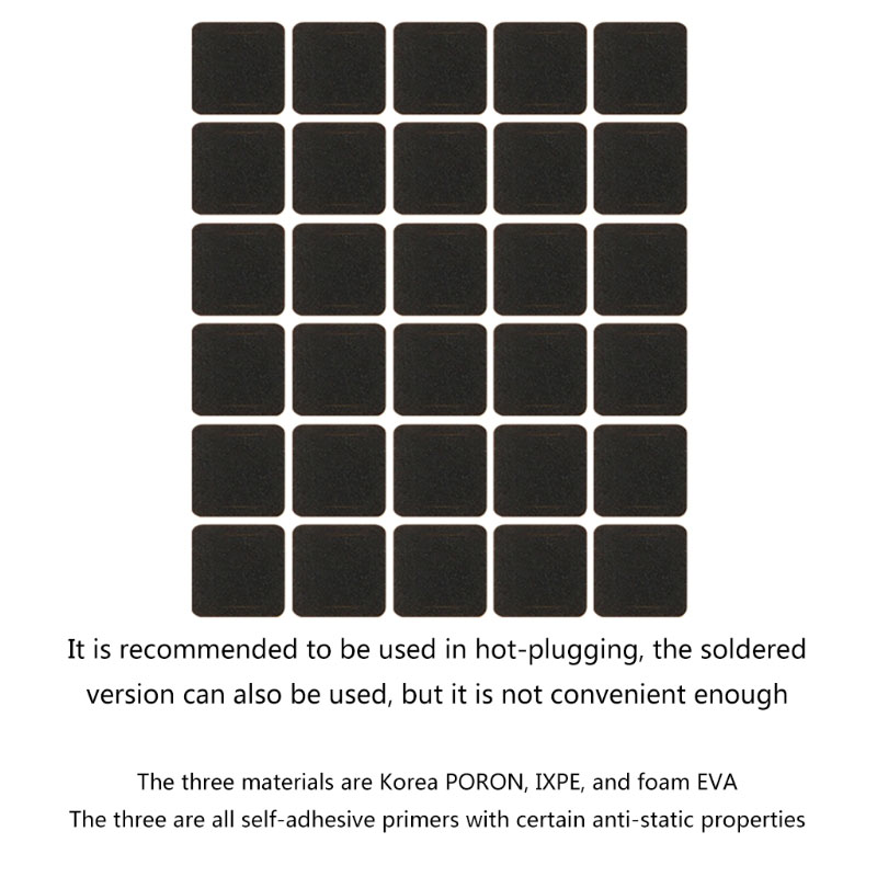 120PCS DIY Keyboard Inter-Axis - Foam Dampener Sheet review and price