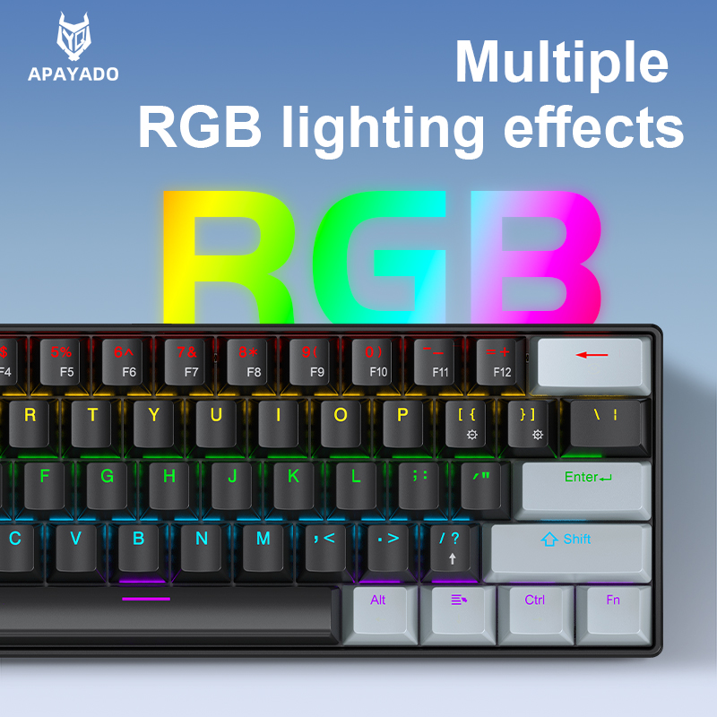 APAYADO K61 Mini Mechanical Ke - Gaming Keyboard Thocky review and price