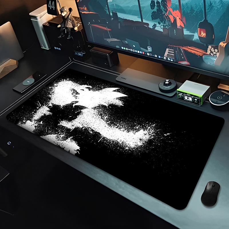 DBZ Black Anime Mouse Pad Drag - Gaming Keyboard Brands review and price