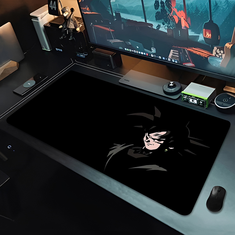 DBZ Black Anime Mouse Pad Drag - Gaming Keyboard Brands review and price