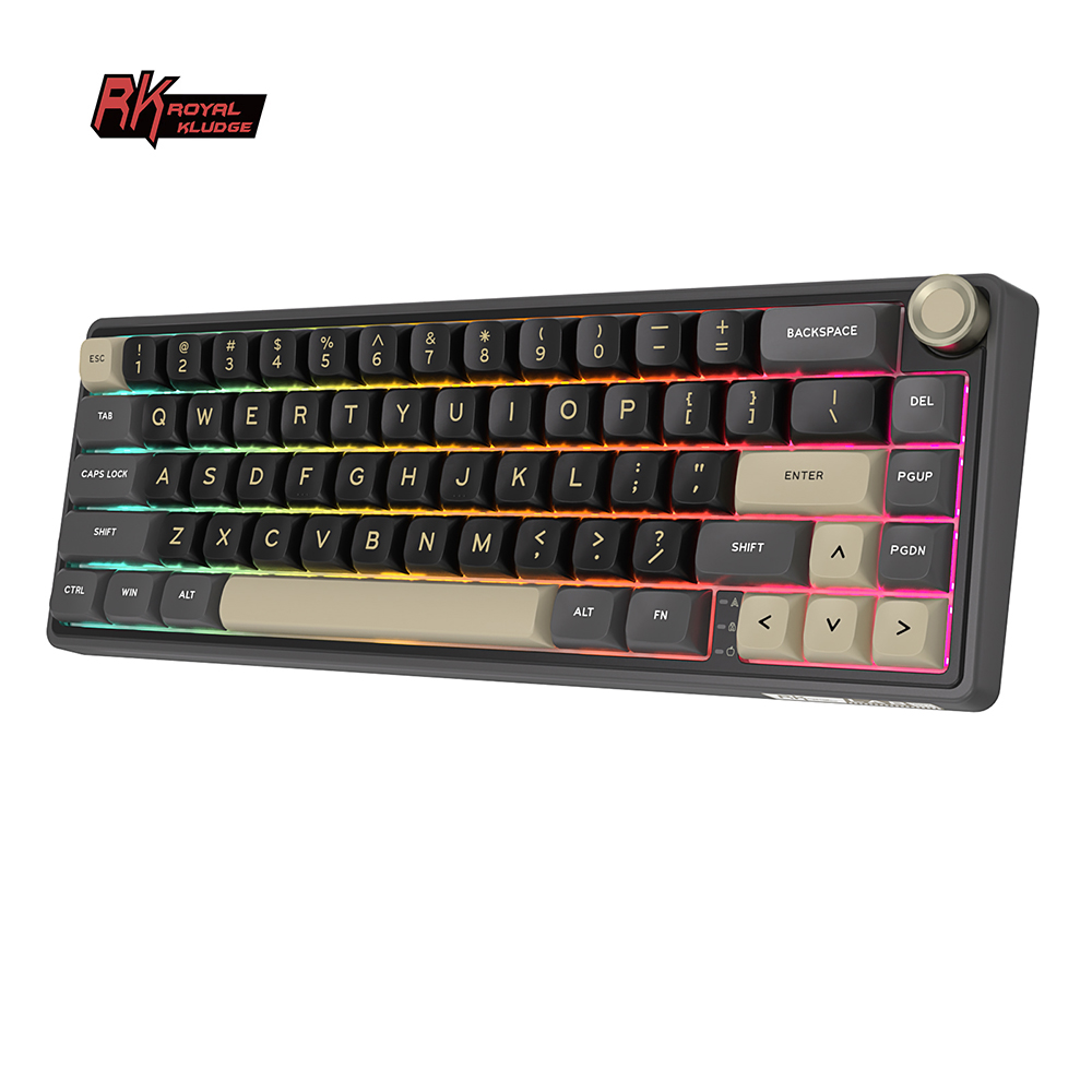Royal Kludge RK R65 Brazilian  - Gaming Keyboard Thocky review and price