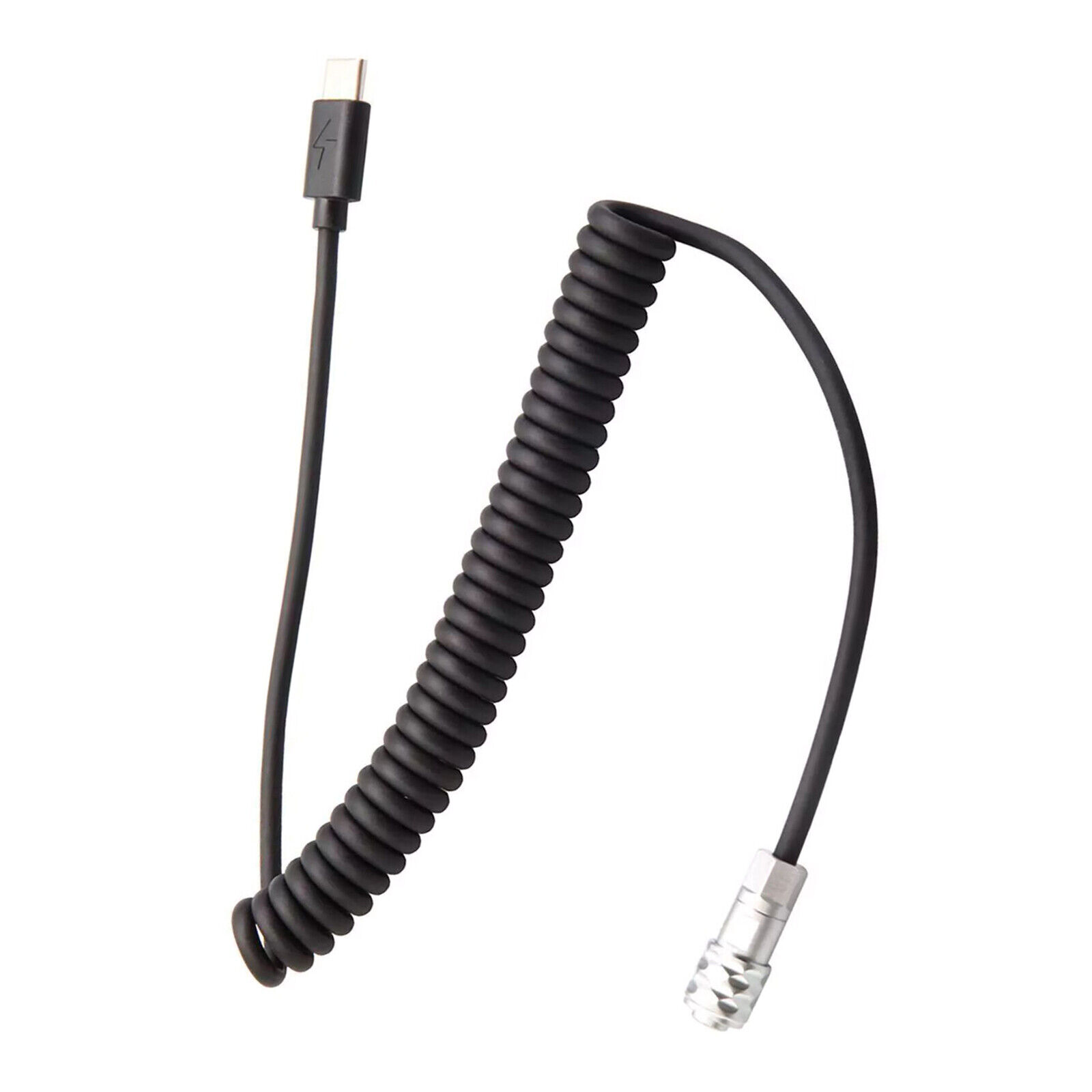 New PD 12V 3A USB Type C To 2  - Coiled Usb Cable review and price