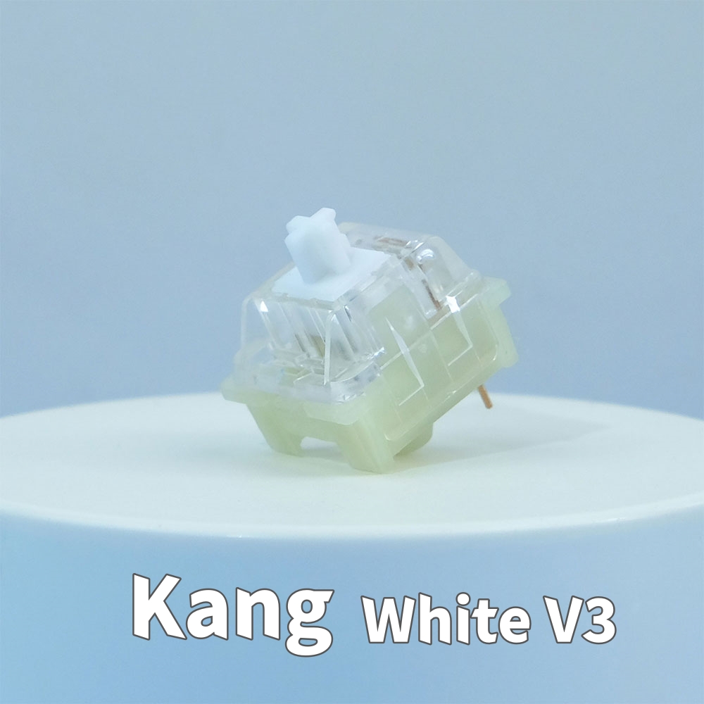 KTT Kang White V3 Switches Mec - Gaming Keyboard Ergo review and price