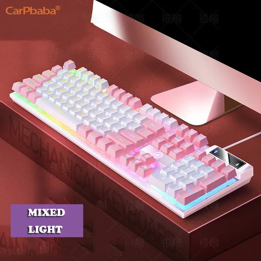 Carpbaba K500 104 Key USB Wire - Gaming Keyboard Mobile review and price