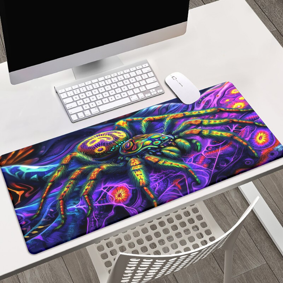 Brand Vibrant Spider Mousepad  - Gaming Keyboard Brand review and price