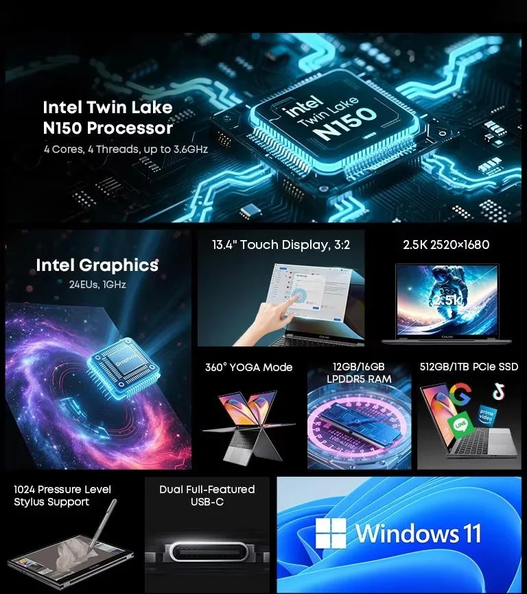 CHUWI FreeBook 2-in-1 Laptop I - Gaming Keyboard Not Typing review and price