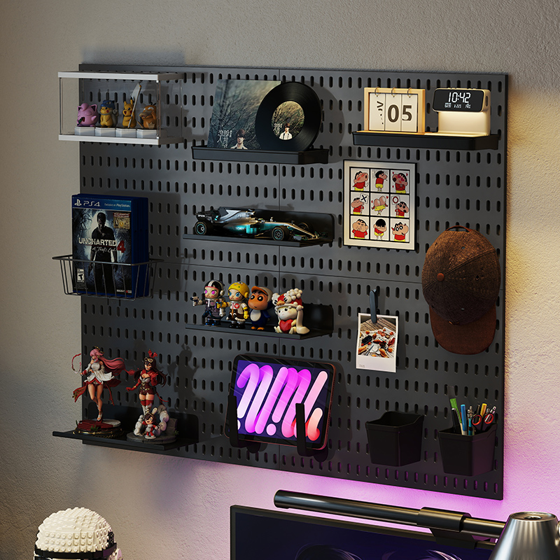 Adhesive Pegboard Shelf for Ga - Gaming Keyboard And Mouse review and price