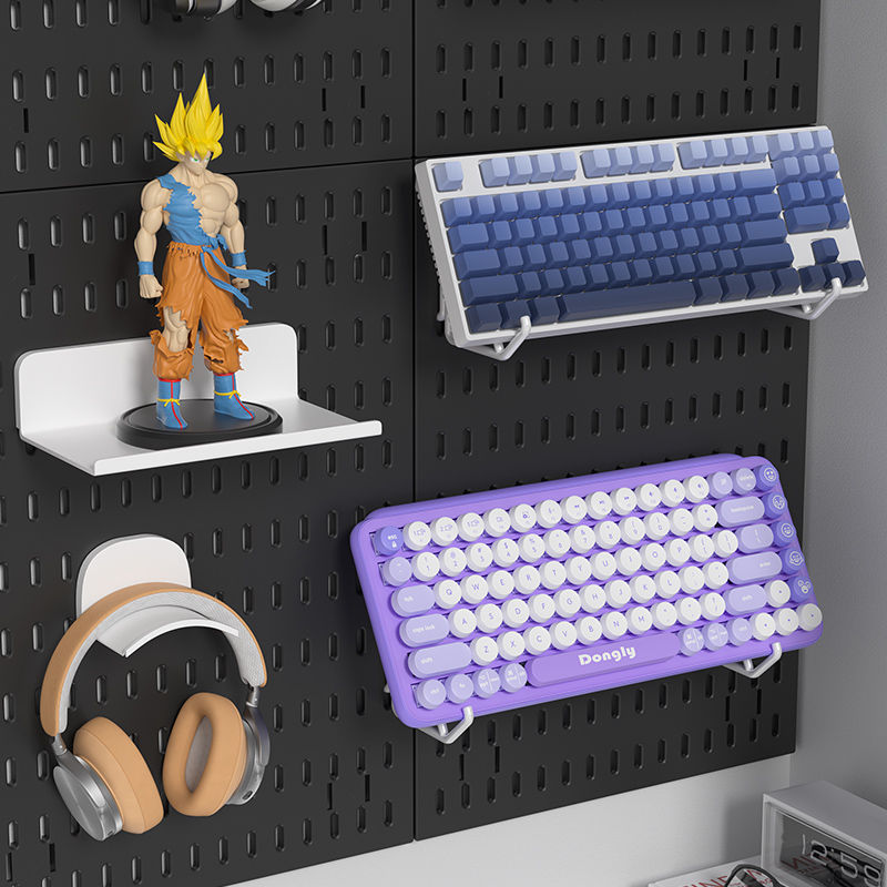 Adhesive Pegboard Shelf for Ga - Gaming Keyboard And Mouse review and price