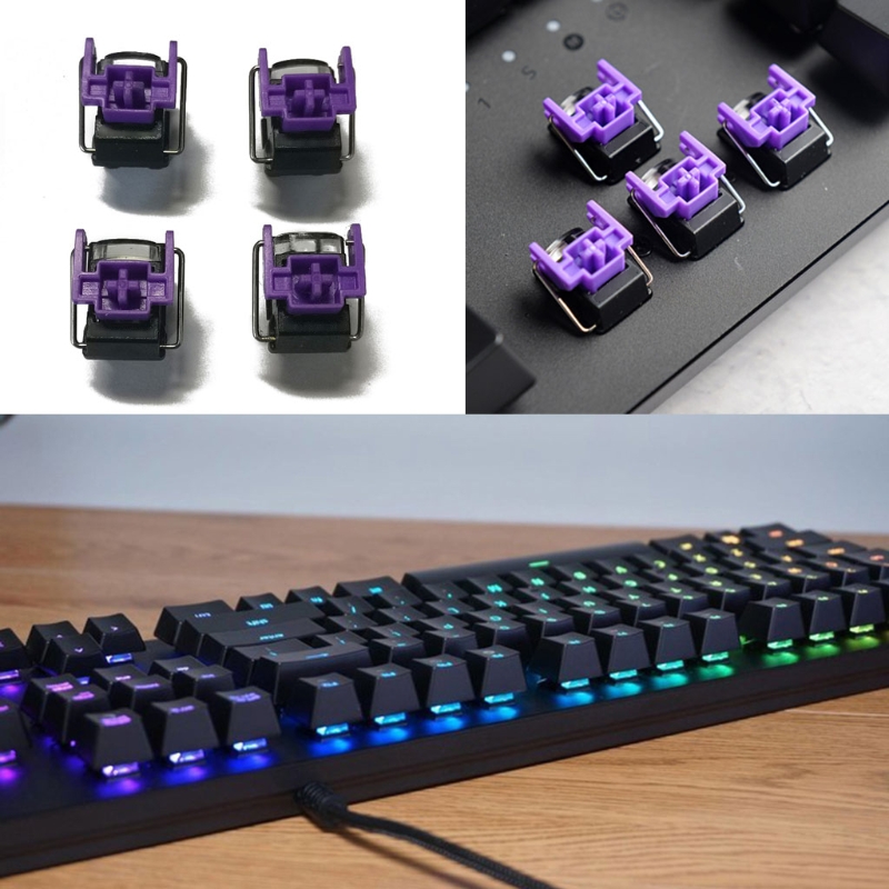 Razer Purple Optical Switches  - Gaming Keyboard Ergo review and price