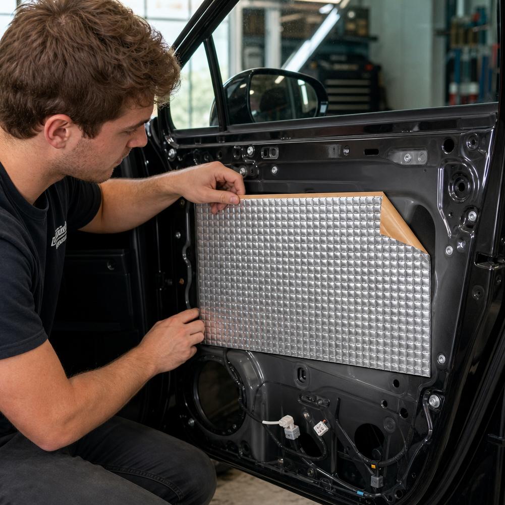 Car Sound Deadening Mat Butyl  - Foam Dampener Sheet review and price