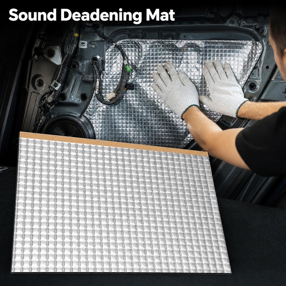 Car Sound Deadening Mat Butyl  - Foam Dampener Sheet review and price