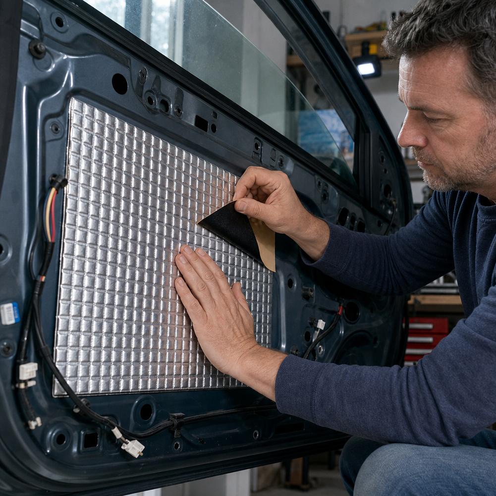 Car Sound Deadening Mat Butyl  - Foam Dampener Sheet review and price