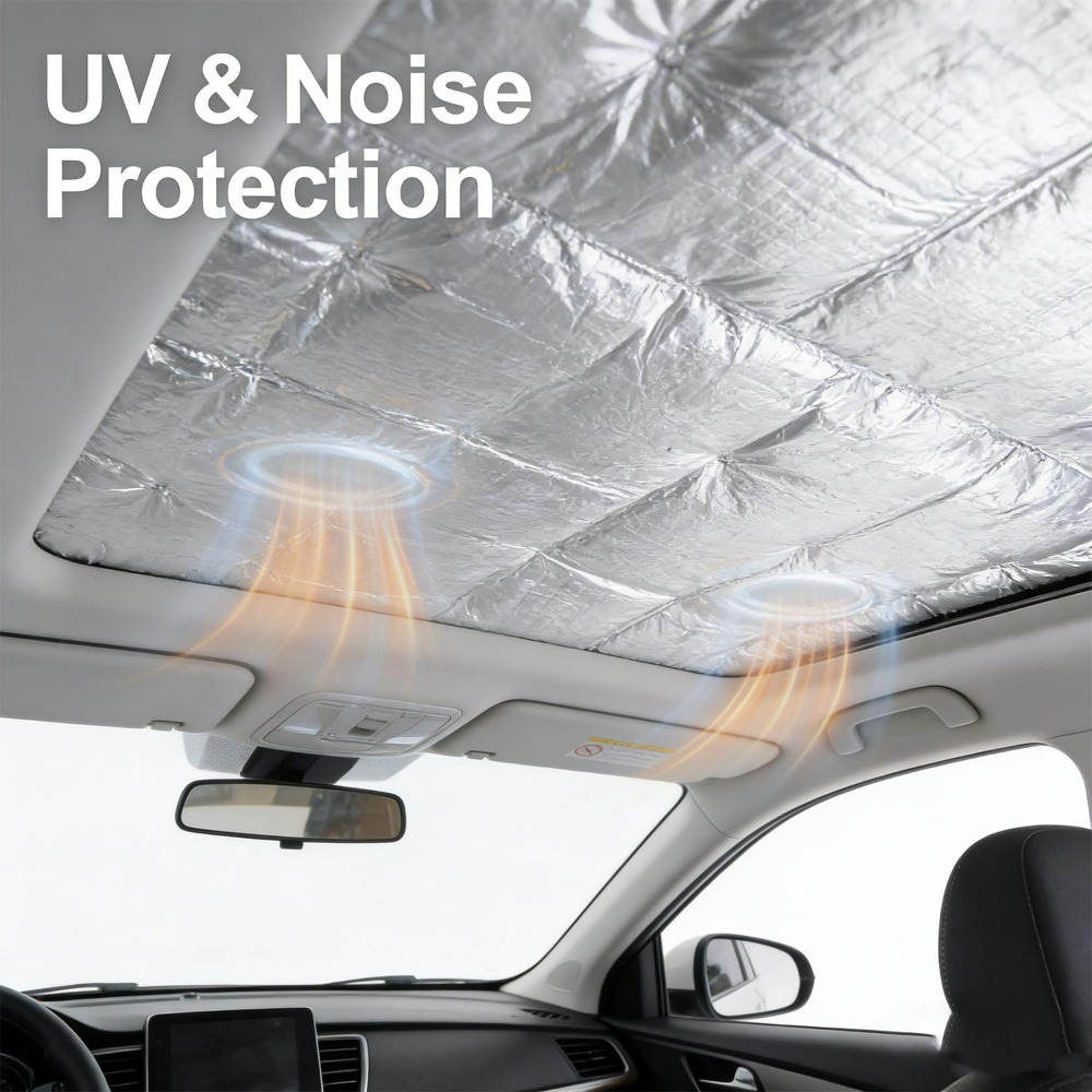 Car Sound Insulation Mat 5/10m - Foam Dampener Sheet review and price