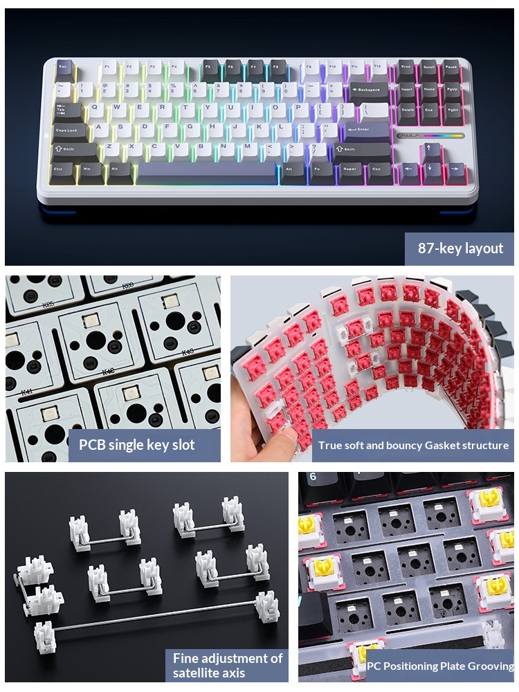 Aula F87 Pro Tri Mode Wireless - Gaming Keyboard Not Typing review and price