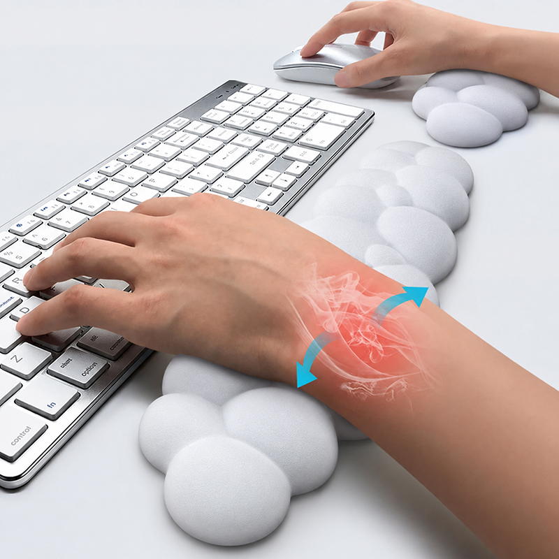 Mouse Pad With Wrist Rest Keyb - Keyboard Mouse Bundle Gaming review and price