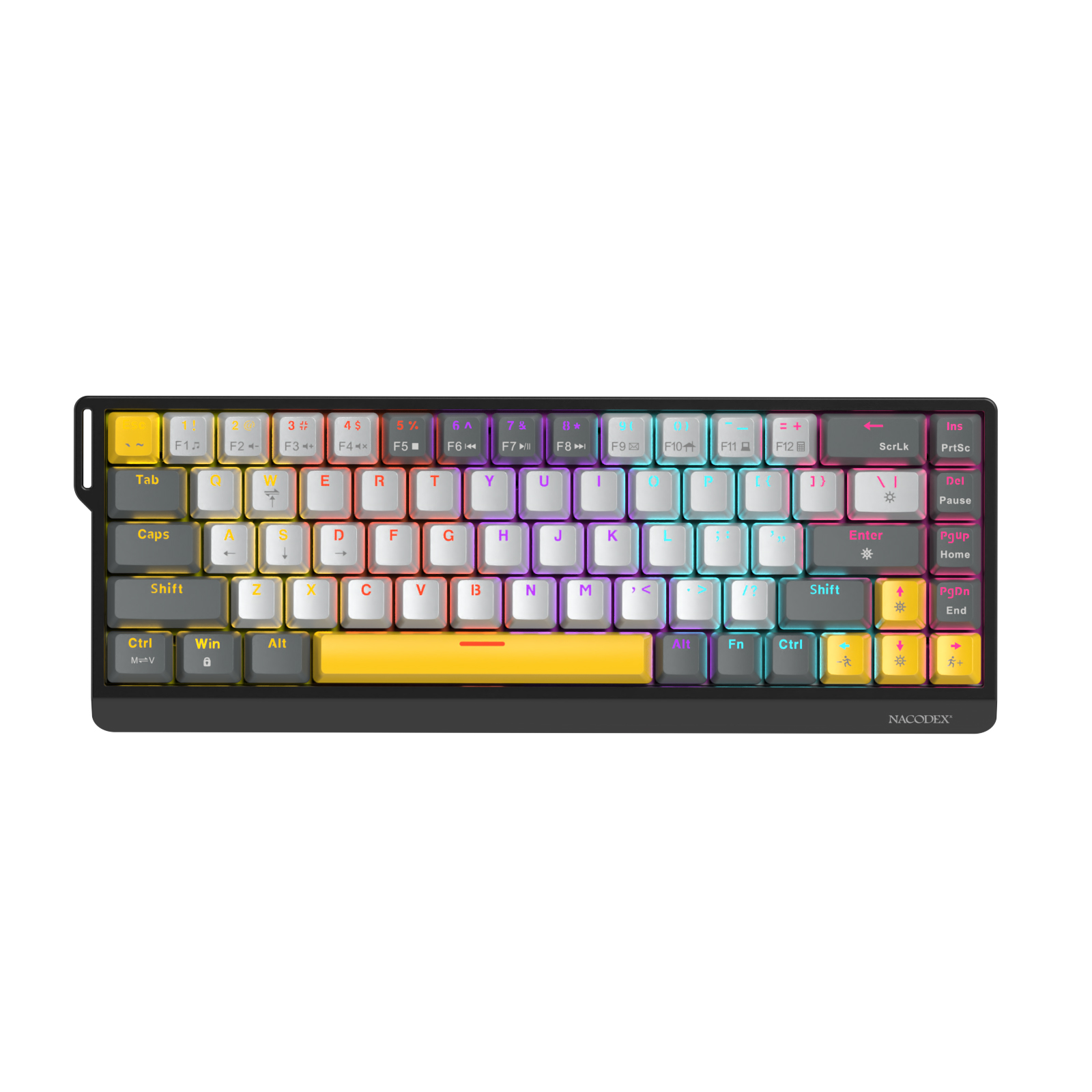 AJAZZ NK68 V2 Wired Mechanical - Gaming Keyboard Thocky review and price