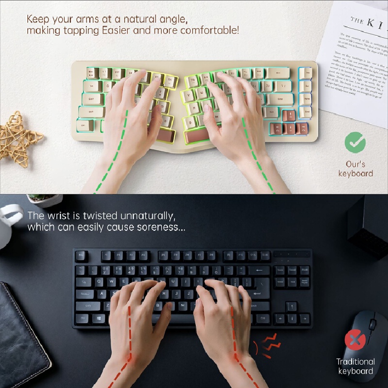A86 Gaming Keyboard Split Ergo - Gaming Keyboard Not Typing review and price