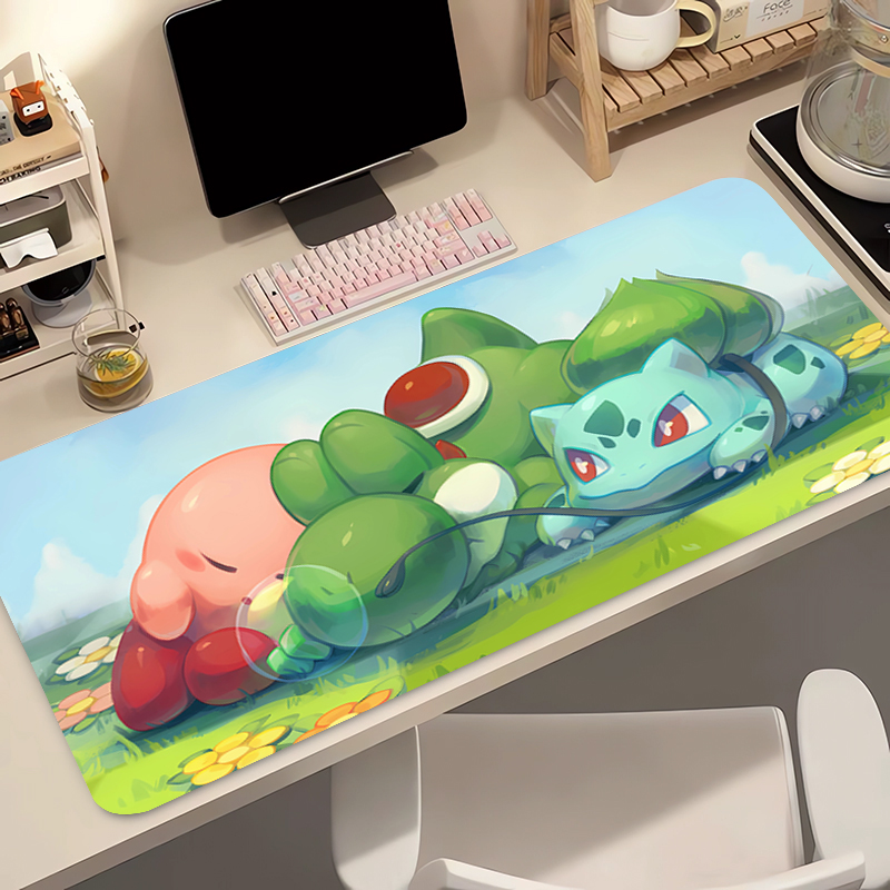 Anime Mouse Pad Pokemon Bulbas - Gaming Keyboard Higround review and price