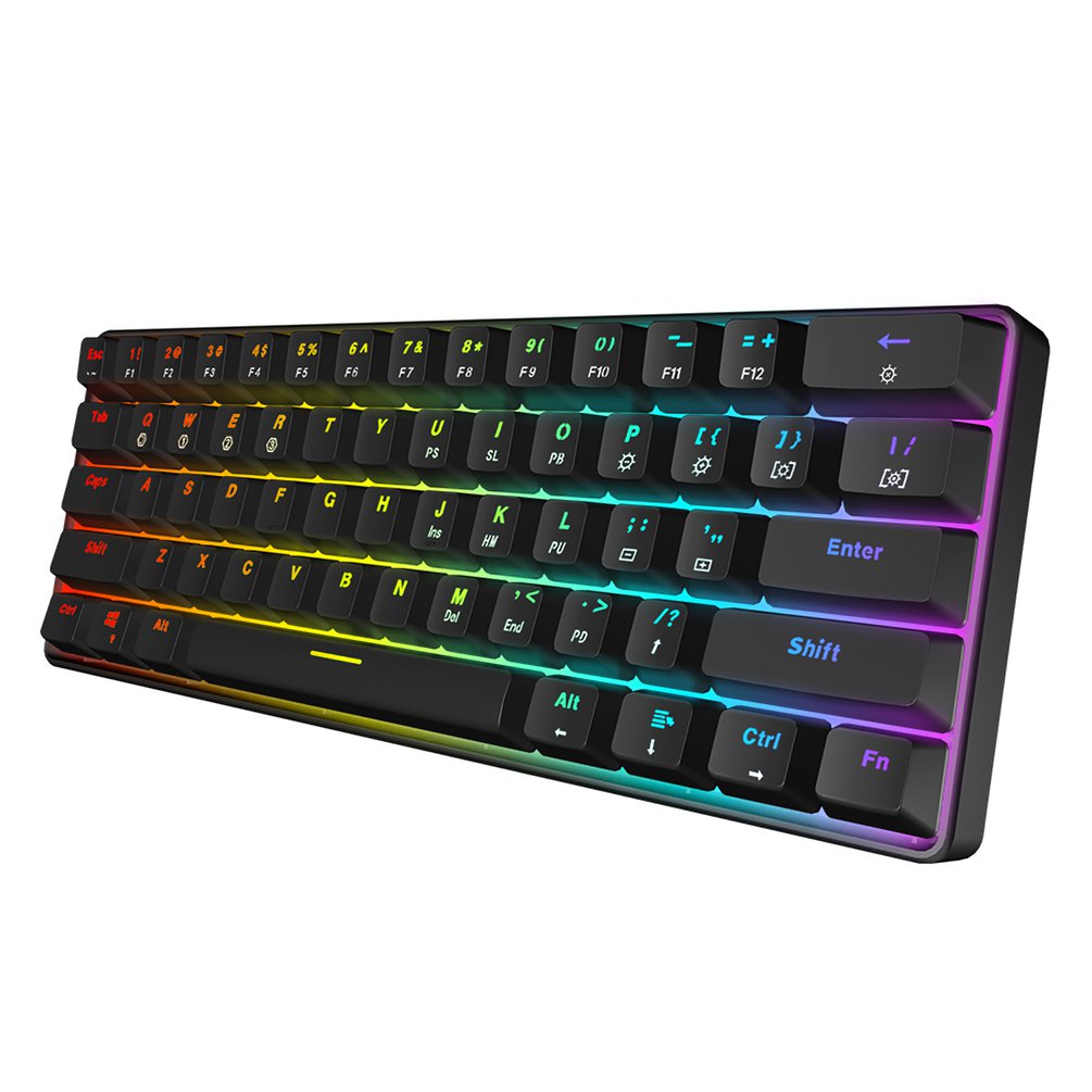 SKYLOONG GK61 Mini Portable 60 - Gaming Keyboard Mobile review and price